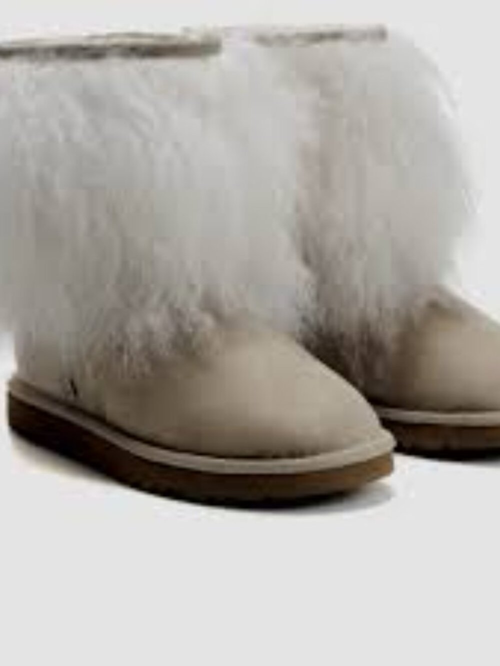 UGG Limited LIDA Classic Mongolian Sheepskin Cuff Women Size 7.5